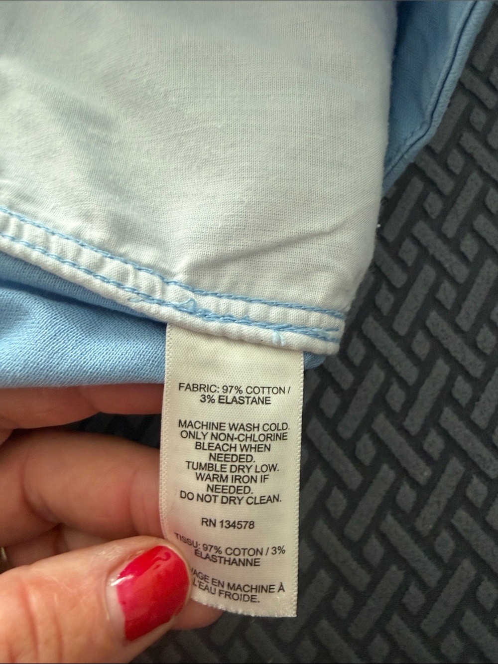 Vineyard Vines Light Blue Women's Flat Front Shorts - Picture 4 of 6